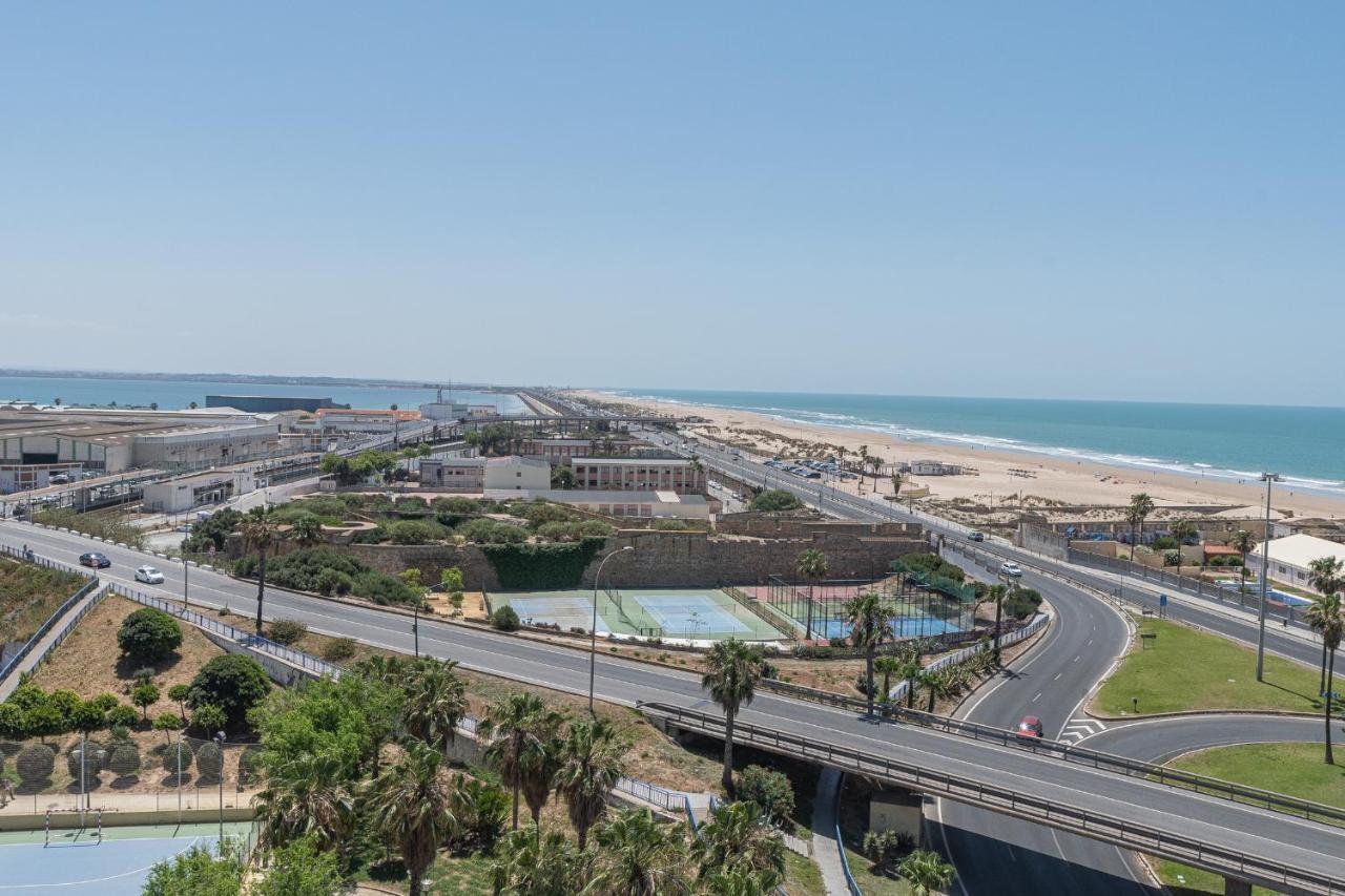 Apartamento Cortadura Playa Cádiz Exterior foto